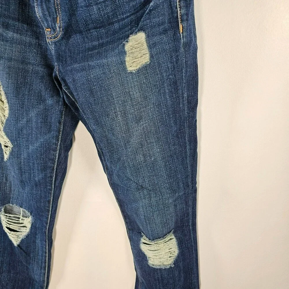Current Elliott Stiletto Skinny Mid Rise Jeans Women's Size 27 Dark Blue 27x26" - Picture 10 of 14